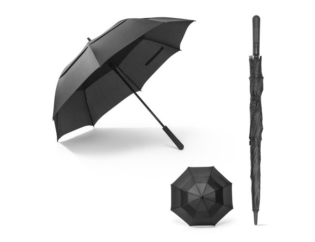 GAVIN. Guarda-chuva de 27.5'' em poliéster 100% reciclado pongee 190T com abertura automática