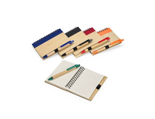 Caderno Ecológico com Caneta