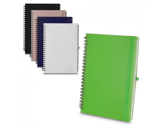 Caderno de anotaes em PP reciclvel